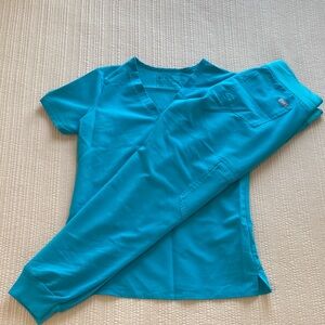 Figs Teal Limited Edition Scrub Set